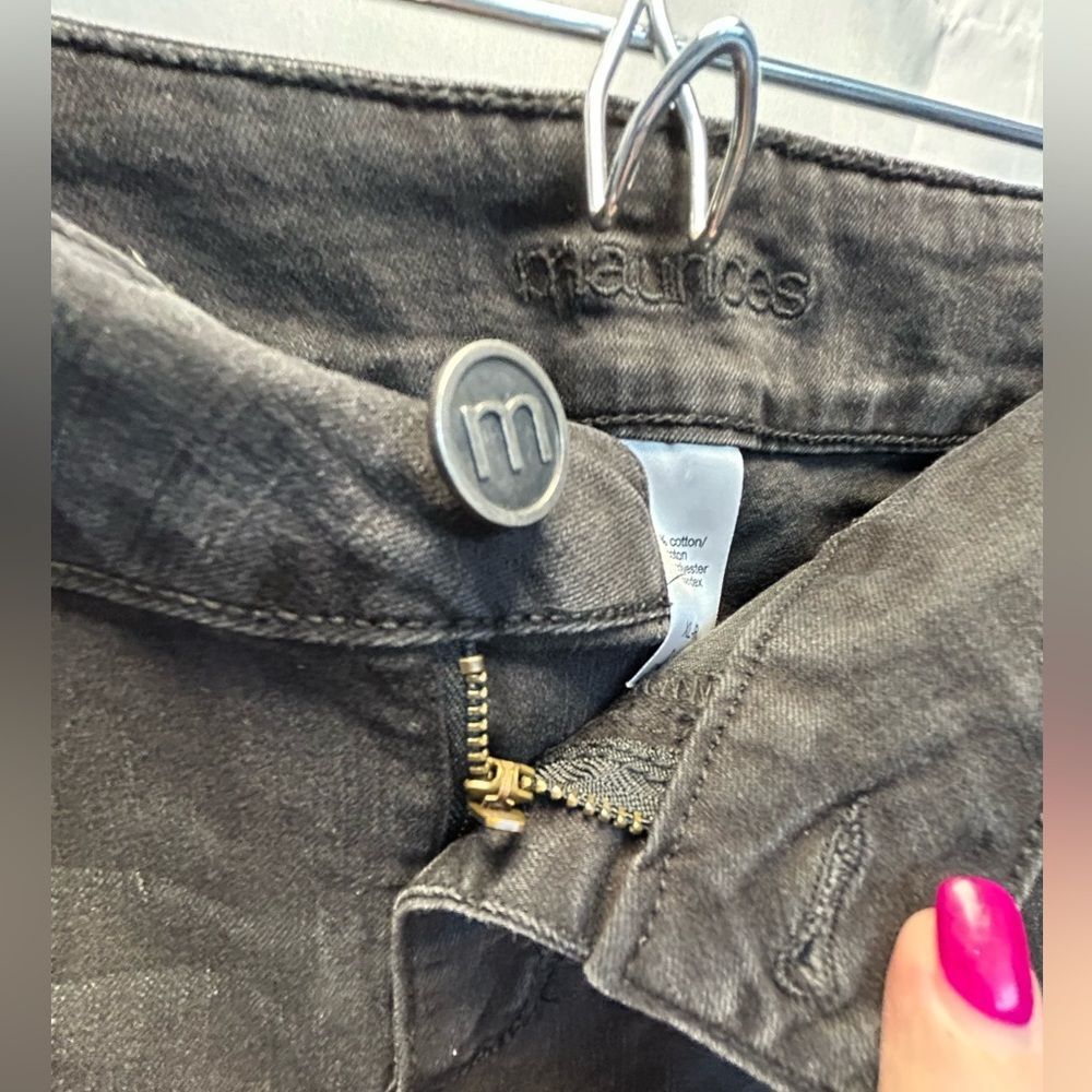 Maurices Charcoal Denim Pants - Picture 4 of 7